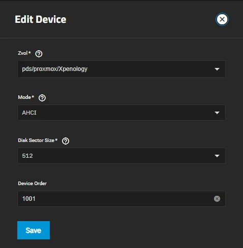 truenas native xpenology vm setup 63