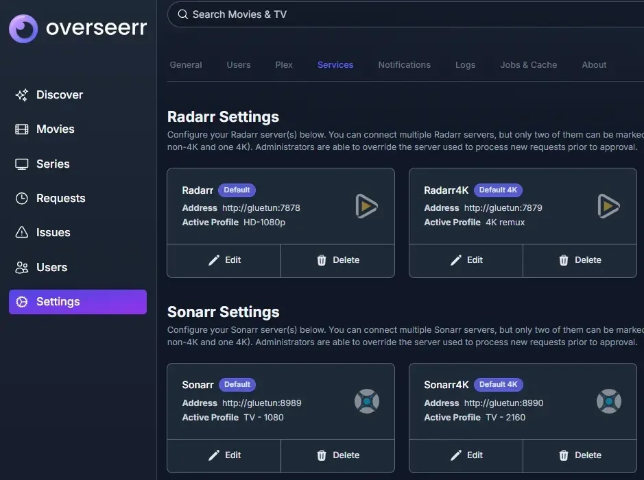 overseerr plex media request 38