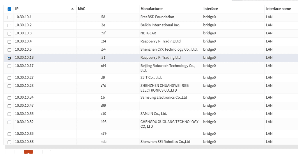 라즈베리파이와 네트워크 장비들이 연결된 모습이 담긴 사진입니다.